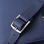 Small Size – Hermès Sac Dépêche 21 Bag – Navy Epsom Calfskin - Default Title - View 5
