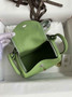 Hermes Lindy Mini Bag Green Togo Leather Silver Hardware H8631 - Default Title - View 4