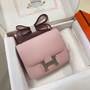 Hermes Constance Bag 19 Light Pink Epsom Leather Silver H083926 - Default Title - View 3