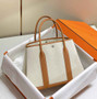 Hermes Garden Party 36 bag H066781 Canvas Togo leather Orange - Default Title - View 2