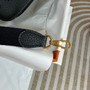 Hermes Evelyne III 17 Black Togo Leather Bag Gold H5620 - Default Title - View 6