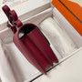 Hermes Constance Bag 19 Dark Red Epsom Leather Silver H0839330 - Default Title - View 5
