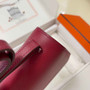 Hermes Constance Bag 19 Dark Red Epsom Leather Silver H0839330 - Default Title - View 4