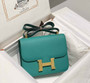Hermes Constance 23 Box Epsom Leather Green Gold H082802 - Default Title - View 1
