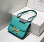 Hermes Constance 23 Box Epsom Leather Green Gold H082802 - Default Title - View 4