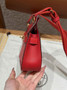 Hermes Jypsiere mini bag Red Swift Leather Gold H25606 - Default Title - View 3