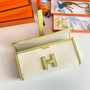 Hermes Wallet Clutch Swift Leather 29cm In Beige Green - Default Title - View 7