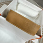 Hermes Evelyne III 17 Togo Light Brown Leather Bag Gold H5636 - Default Title - View 5