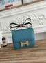 Hermes Constance Epsom Leather 19cm Dark Blue Gold H082217 - Default Title - View 1