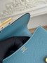 Hermes Constance Epsom Leather 19cm Dark Blue Gold H082217 - Default Title - View 7