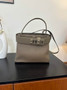 Hermès Medor Bag Togo Swift Leather - gray - View 10