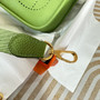 Hermes Evelyne III 17 Green Togo Leather Bag Gold H5600 - Default Title - View 2