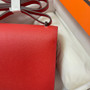 Hermes Constance Bag Red Epsom Leather Silver H2539 - Default Title - View 5