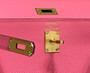 Hermes Kelly Mini II Bag 20 Pink Epsom with Gold Hardware - Default Title - View 7