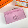 Hermes Wallet Clutch Swift Leather 29cm In Light Purple - Default Title - View 2