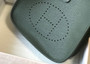 Hermès Evelyne III 29 Taurillon Clemence Shoulder Bag ArmyGreen Silver - Default Title - View 5