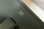 Hermès Evelyne III 29 Taurillon Clemence Shoulder Bag ArmyGreen Silver - Default Title - View 6
