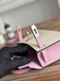 Hermes Kelly Bag 19 Beige Purple Epsom Leather Silver H82300 - Default Title - View 7