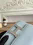 Hermes Constance Epsom Leather 19cm Light Blue Silver H082212 - Default Title - View 5
