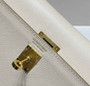 Hermès Kelly Danse II beige Evercolor leather with gold - Default Title - View 5