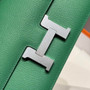 Hermes Constance Box Epsom Leather Green Silver H082698 - Default Title - View 6