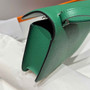Hermes Constance Box Epsom Leather Green Silver H082698 - Default Title - View 3