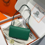 Hermes Constance Box Epsom Leather Green Silver H082698 - Default Title - View 2