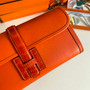 Hermes Jige Elan 29cm Wallet Clutch Swift Leather Crocodile Orange - Default Title - View 6