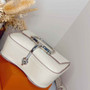Hermès Della Cavalleria mini bag h085260 beige epsom leather silver - Default Title - View 5