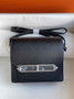 Hermès Mini Roulis Bag Black Evercolor Silver Hardware H50317 - Default Title - View 1