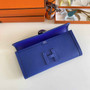 Hermes Jige 29 Wallet Clutch In Epsom Leather Dark Blue - Default Title - View 2