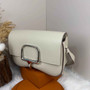 Hermès Della Cavalleria Elan Bag in Beige Epsom Calfskin Silver Hardware - Default Title - View 2