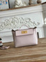 Hermès 24/24 Mini Bag Evercolor Swift Leather Beige Purple Gold - Default Title - View 1