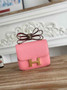 Hermes Constance Epsom Leather 19cm Gold Pink H082241 - Default Title - View 1