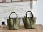 Hermès Picotin Lock 18 pocket bag Togo Leather Army Green H9352001 - silver - View 1