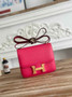 Hermes Constance Epsom Leather 19cm Gold Plum H082247 - Default Title - View 1