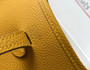 Hermes Evelyne III 18 Togo Leather Crossbody half Handmade Bag Gold Yellow - Default Title - View 7