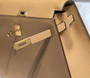 Hermes Kelly Bag 25 Tan Epsom Leather Gold Hardware H7106 - Default Title - View 8