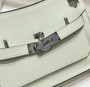 Hermes Jypsiere mini bag Light Green Swift Leather Silver H25632 - Default Title - View 5