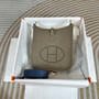 Hermes Evelyne III 17 Togo Dark Blue Leather Bag Gold H5632 - Default Title - View 2
