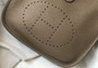 Hermès Evelyne III 29 Taurillon Clemence Shoulder Bag Dark Gray Silver - Default Title - View 7