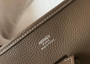 Hermès Evelyne III 29 Taurillon Clemence Shoulder Bag Dark Gray Silver - Default Title - View 6