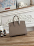 Hermès Birkin 25 Bag Dark Gray Epsom Leather H625649 - gold - View 10