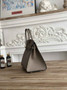 Hermès Birkin 25 Bag Dark Gray Epsom Leather H625649 - gold - View 3