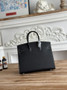 Hermès Birkin 25 Bag Black Epsom Leather - gold - View 9