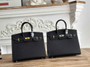 Hermès Birkin 25 Bag Black Epsom Leather - gold - View 1
