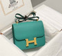 Hermes Constance 23 Box Epsom Leather Green Gold H082902 - Default Title - View 2