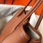Hermes Garden Party 36 bag Dark Brown Togo leather - Default Title - View 4