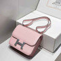 Hermes Constance 23 Box Epsom Leather Light Pink Silver H082906 - Default Title - View 1