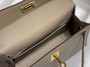 Hermes Kelly Mini II Bag Gray Epsom with Gold Hardware 19 - Default Title - View 9